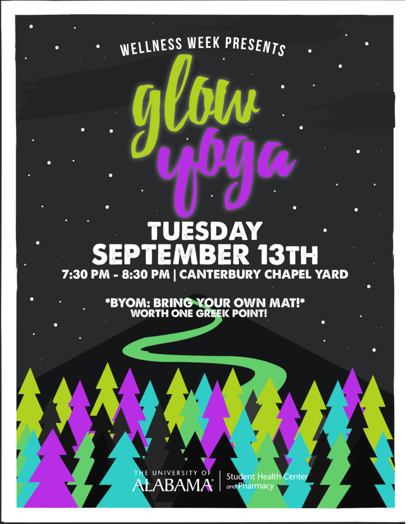 2016 Wellness Week Glow Yoga